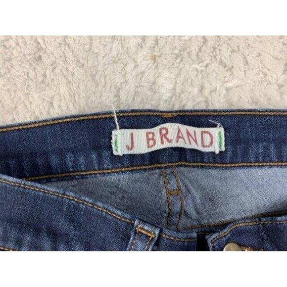 J Brand Size 27 Womens Jeans Leggings Starless Dark Wash Low Rise Stretch - Picture 3 of 5